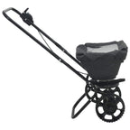 vidaXL Streuer Schwarz 82 x 46 x 75 cm PVC und Stahl