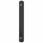 vidaXL Fenstergitter 76 x 30 cm Pulverbeschichteter Stahl Schwarz