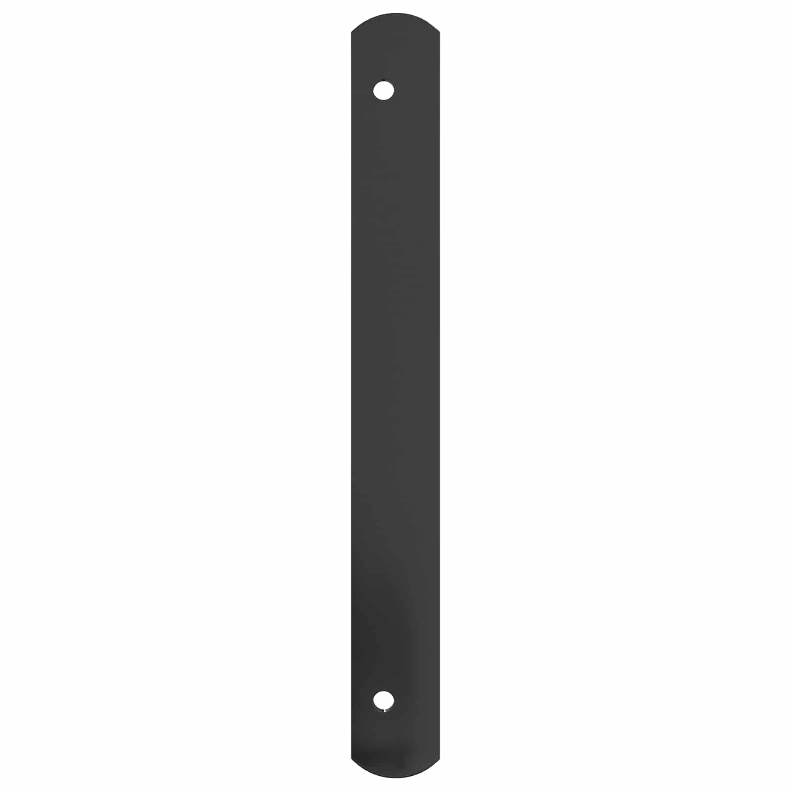 vidaXL Fenstergitter 76 x 30 cm Pulverbeschichteter Stahl Schwarz