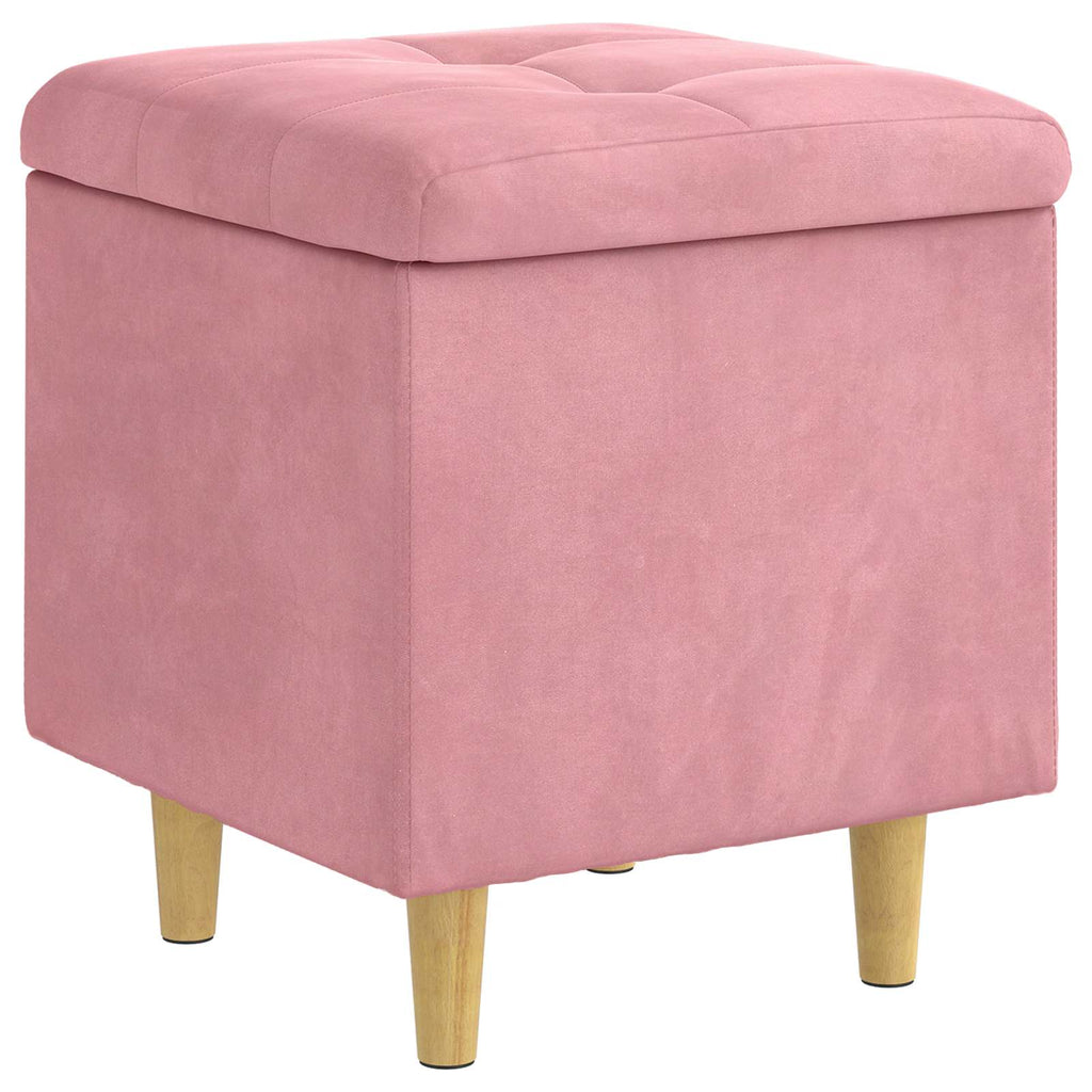 vidaXL Ottoman mit Stauraum 40 x 40 x 45 cm Samt