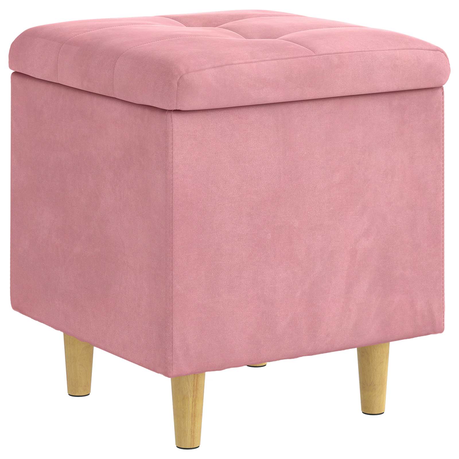 vidaXL Ottoman mit Stauraum 40 x 40 x 45 cm Samt