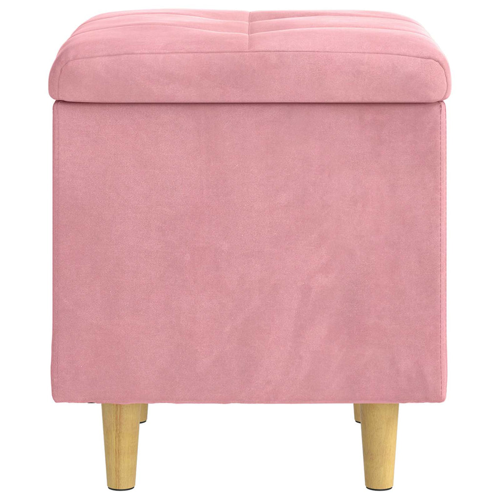 vidaXL Ottoman mit Stauraum 40 x 40 x 45 cm Samt