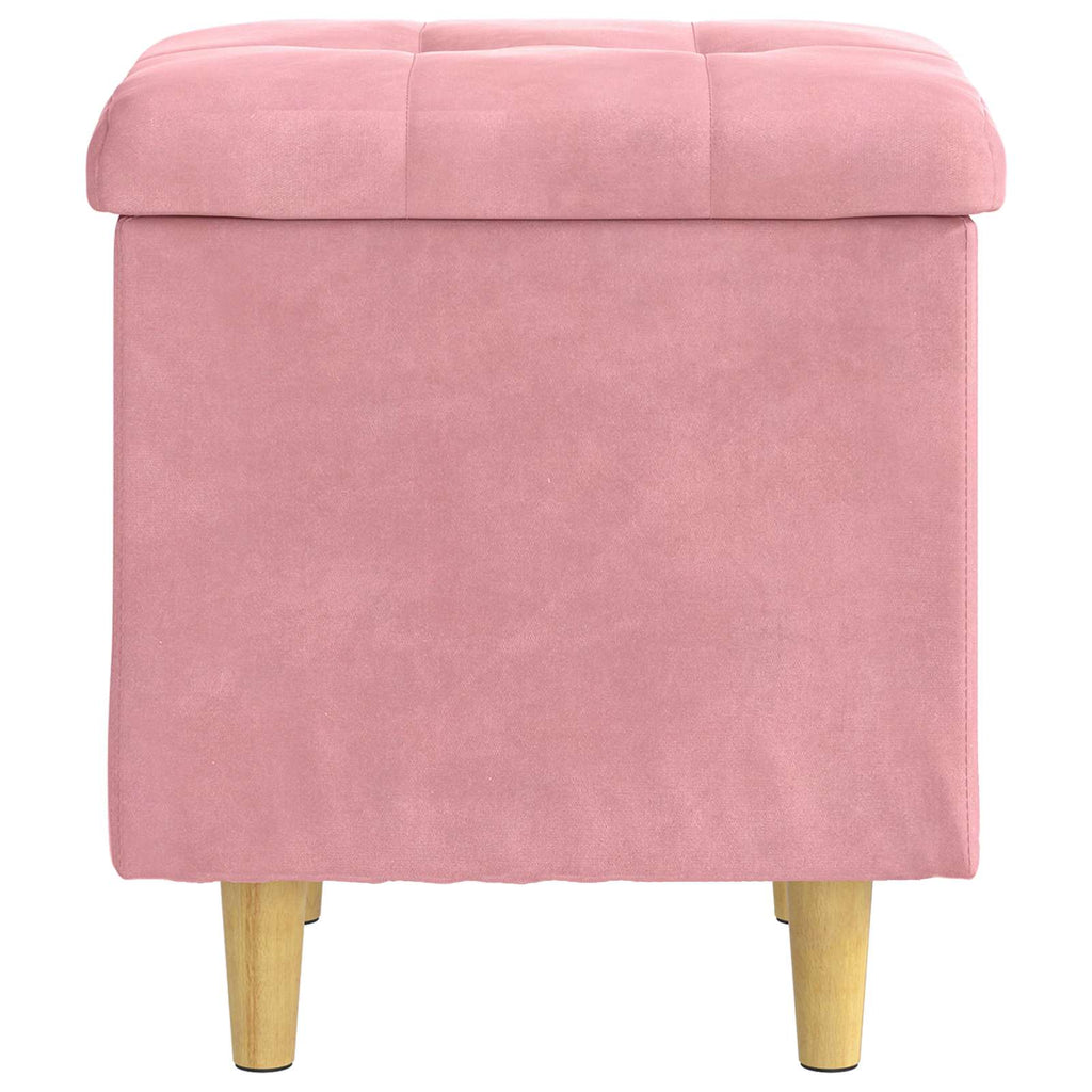 vidaXL Ottoman mit Stauraum 40 x 40 x 45 cm Samt