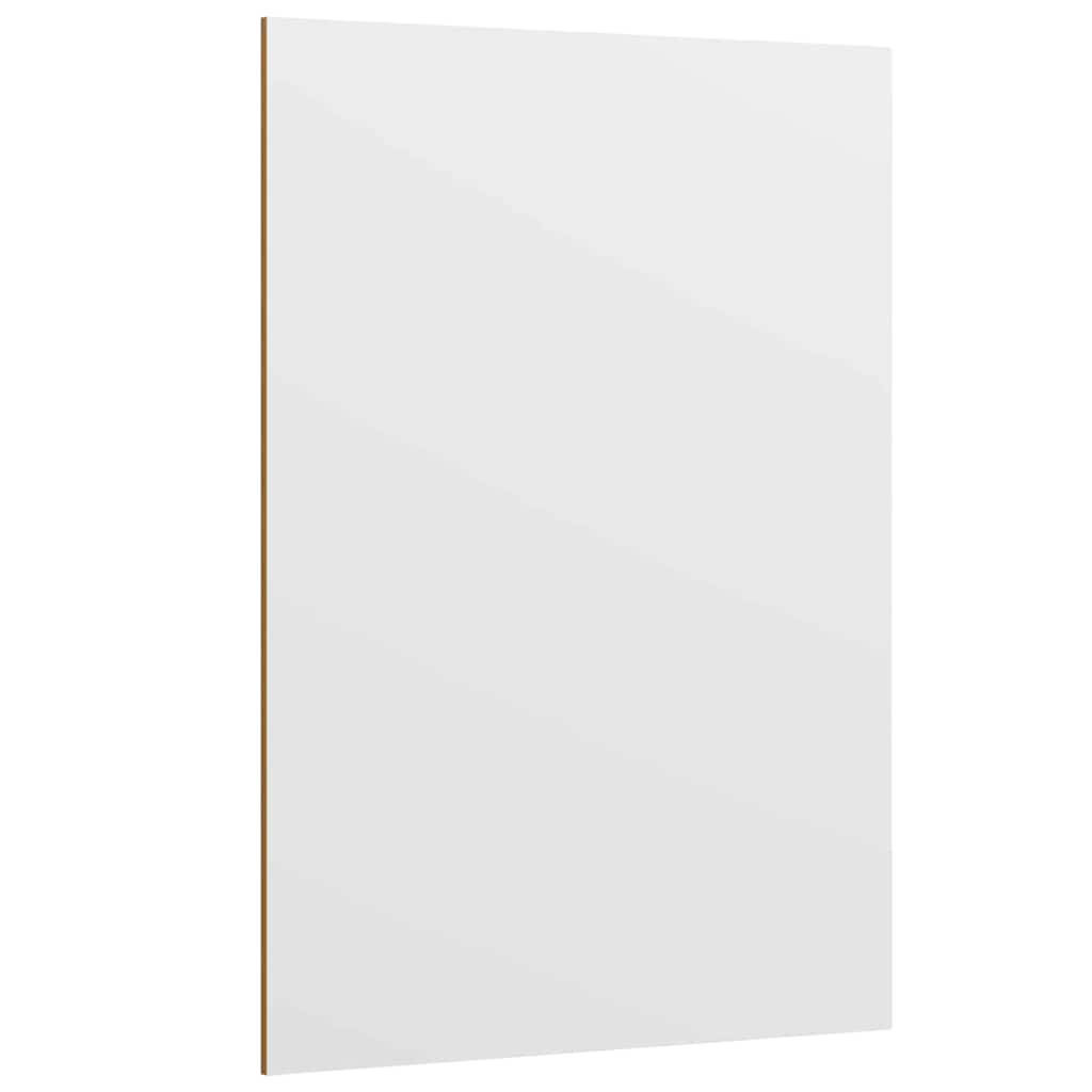 vidaXL Dekoplatten 50 pcs Weiß 15 x 21 x 0,27 cm Holzwerkstoff