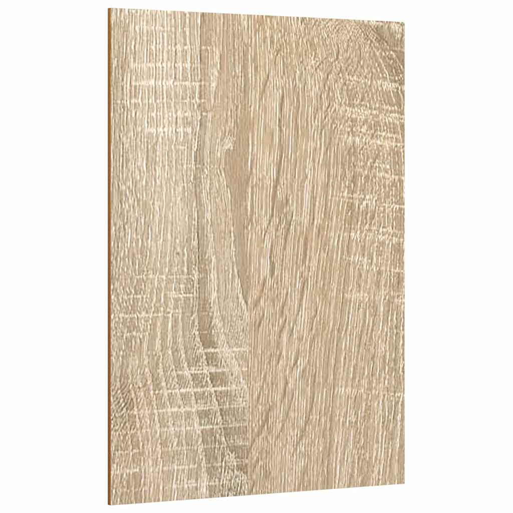 vidaXL Dekoplatten 50 pcs Sonoma-Eiche 15 x 21 x 0,27 cm Holzwerkstoff