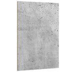 vidaXL Dekoplatten 50 pcs Beton Grau 15 x 21 x 0,27 cm Holzwerkstoff