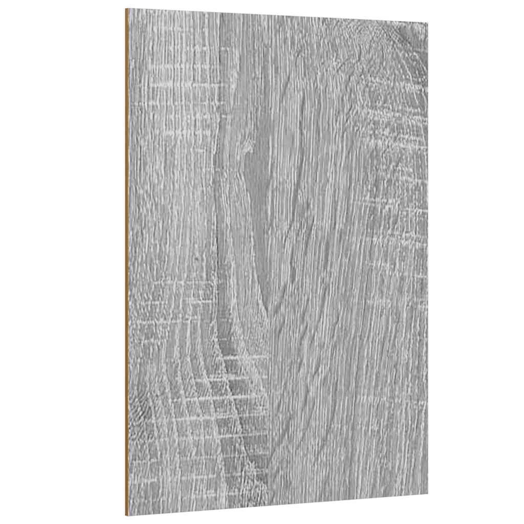 vidaXL Dekoplatten 12 pcs Graues Sonoma 15 x 21 x 0,27 cm