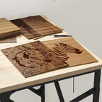 vidaXL Dekoplatten 12 pcs Altholz 15 x 21 x 0,27 cm Holzwerkstoff
