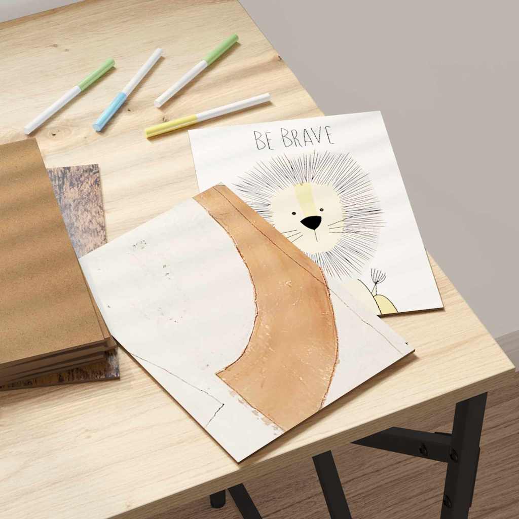 vidaXL Dekoplatten 50 pcs Altholz 15 x 21 x 0,27 cm Holzwerkstoff