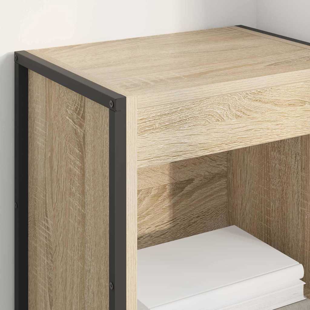 vidaXL Bücherregal Sonoma 40 x 30 x 86,5 cm Holzwerkstoff