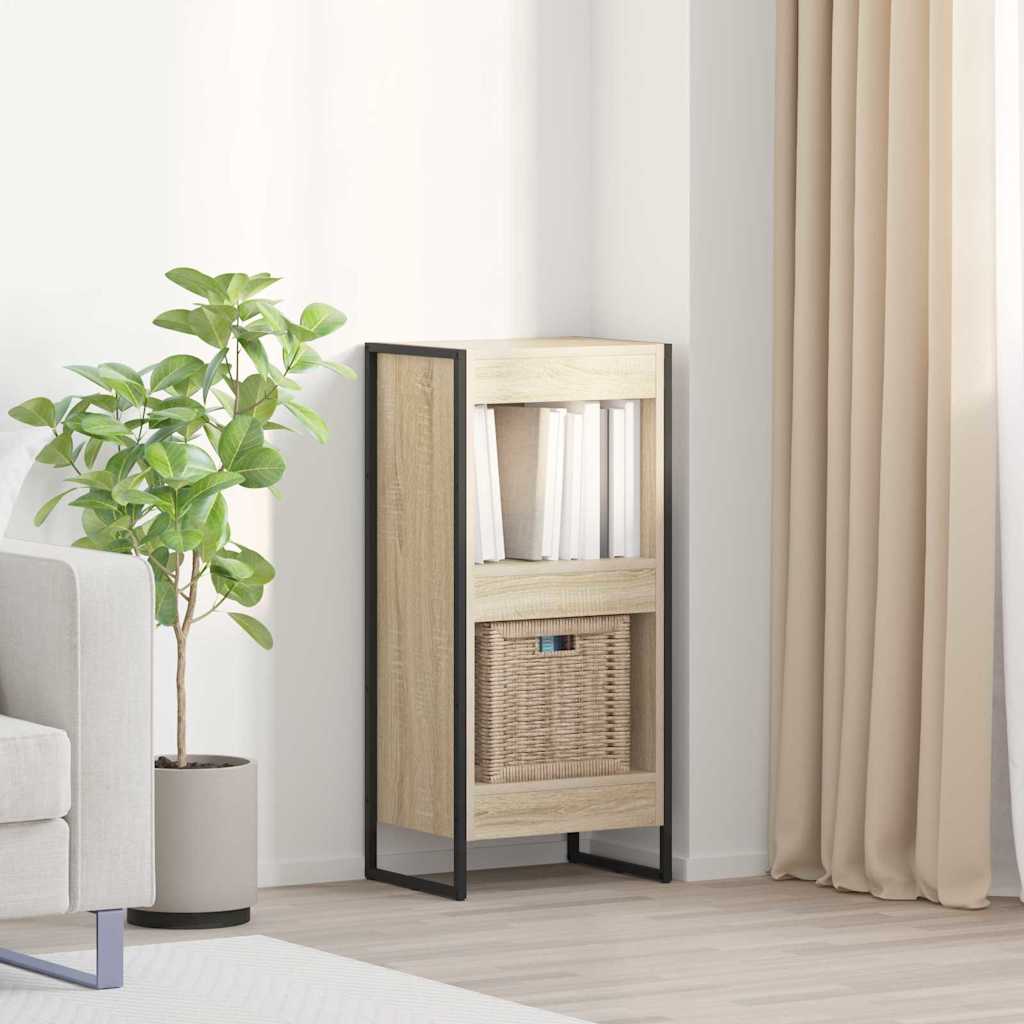 vidaXL Bücherregal Sonoma 40 x 30 x 86,5 cm Holzwerkstoff