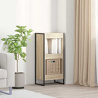 vidaXL Bücherregal Sonoma 40 x 30 x 86,5 cm Holzwerkstoff