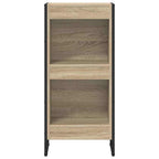 vidaXL Bücherregal Sonoma 40 x 30 x 86,5 cm Holzwerkstoff