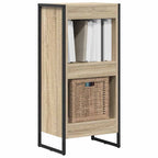 vidaXL Bücherregal Sonoma 40 x 30 x 86,5 cm Holzwerkstoff