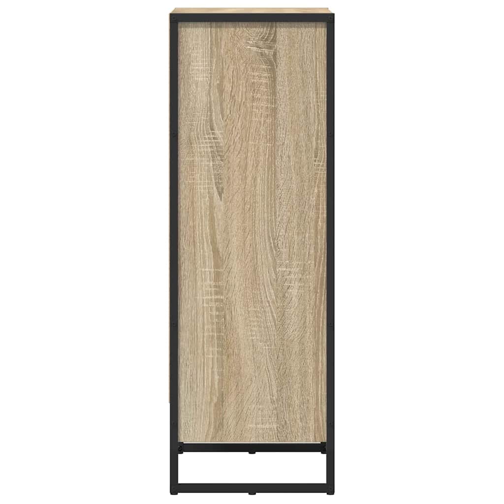 vidaXL Bücherregal Sonoma 40 x 30 x 86,5 cm Holzwerkstoff