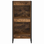 vidaXL Bücherregal Raucharbe 40 x 30 x 86,5 cm Holzwerkstoff