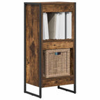 vidaXL Bücherregal Raucharbe 40 x 30 x 86,5 cm Holzwerkstoff