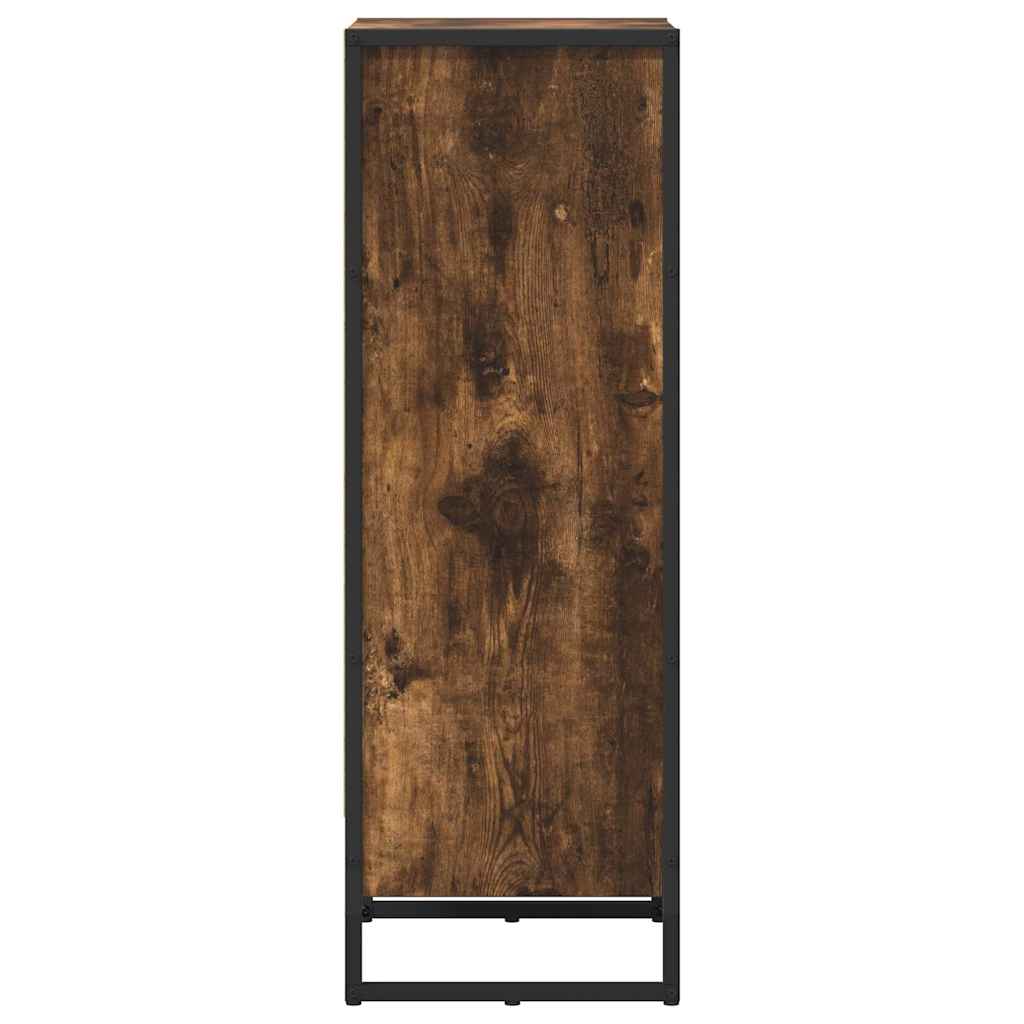 vidaXL Bücherregal Raucharbe 40 x 30 x 86,5 cm Holzwerkstoff