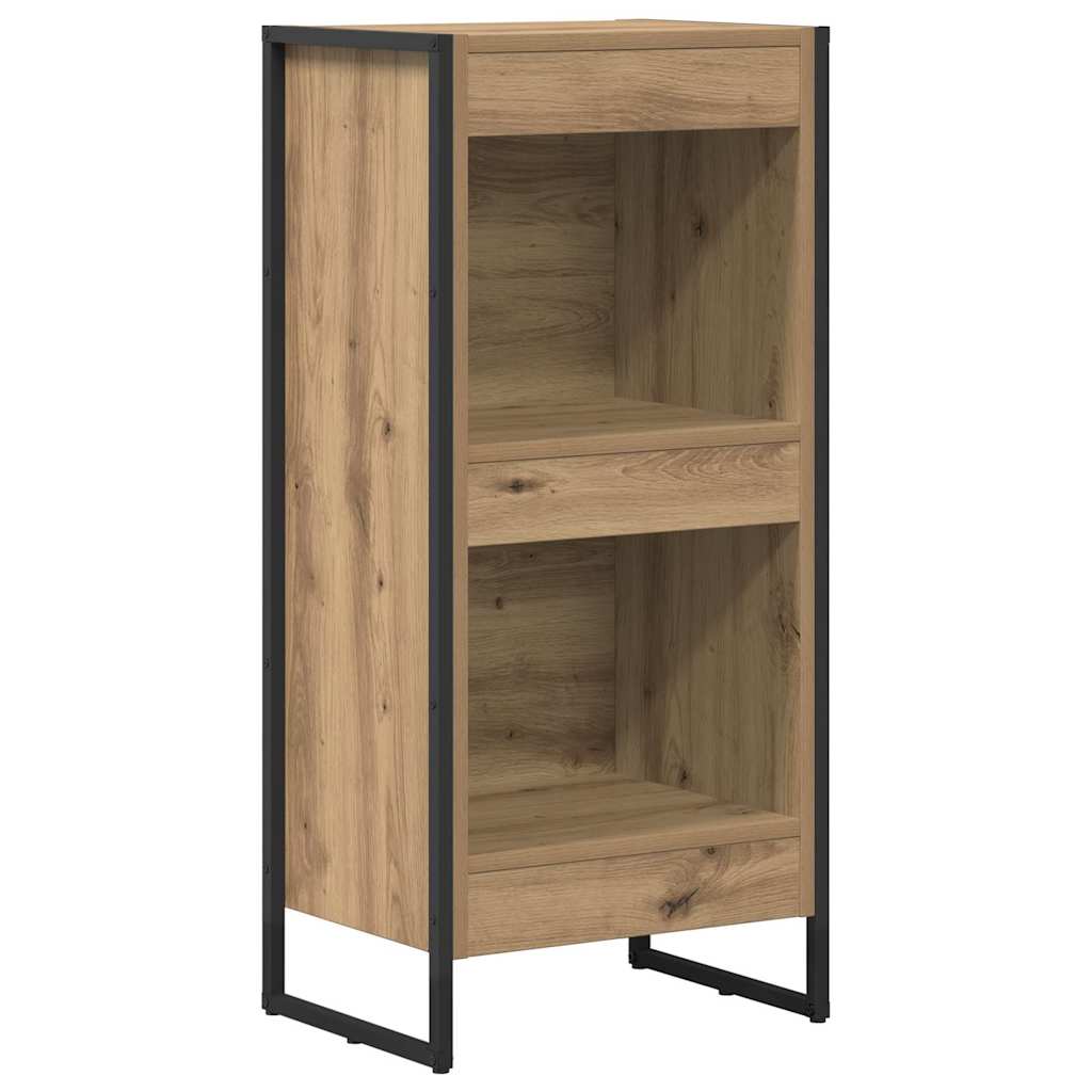 vidaXL Bücherregal Kunsthandwerk Eiche 40 x 30 x 86,5 cm Holzwerkstoff