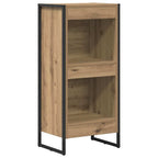 vidaXL Bücherregal Kunsthandwerk Eiche 40 x 30 x 86,5 cm Holzwerkstoff