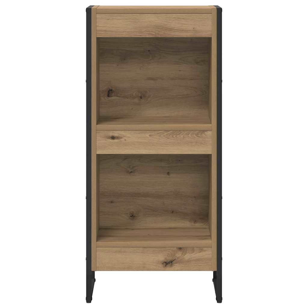 vidaXL Bücherregal Kunsthandwerk Eiche 40 x 30 x 86,5 cm Holzwerkstoff