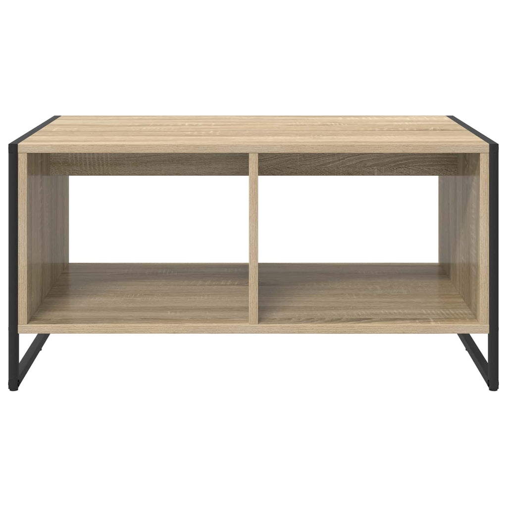 vidaXL Couchtisch Sonoma 80 x 50 x 40 cm Holzwerkstoff