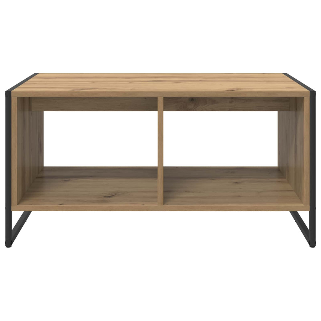 vidaXL Couchtisch Kunsthandwerk Eiche 80 x 50 x 40 cm Holzwerkstoff