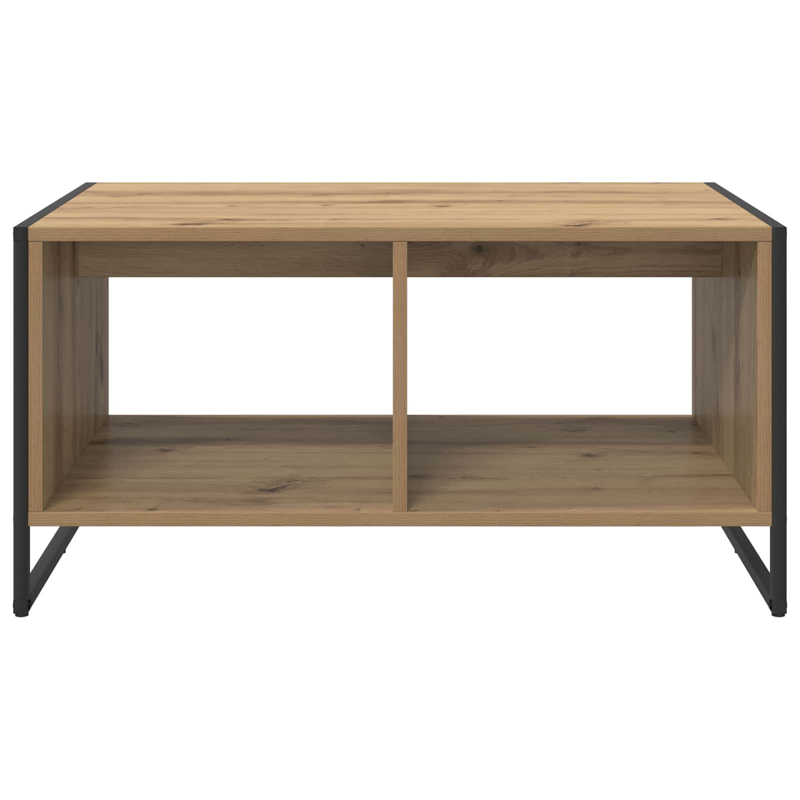 vidaXL Couchtisch Kunsthandwerk Eiche 80 x 50 x 40 cm Holzwerkstoff