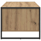 vidaXL Couchtisch Kunsthandwerk Eiche 80 x 50 x 40 cm Holzwerkstoff