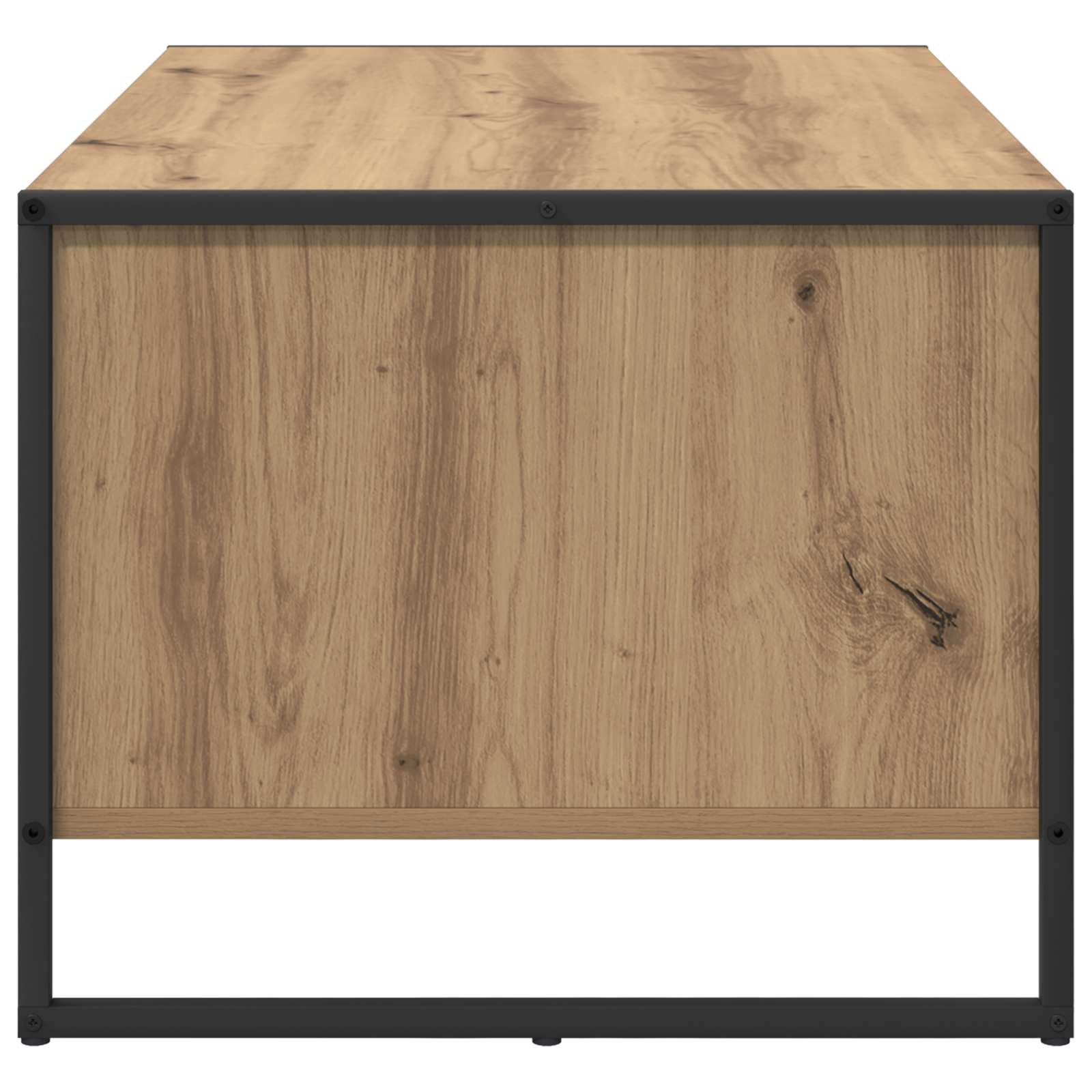 vidaXL Couchtisch Kunsthandwerk Eiche 80 x 50 x 40 cm Holzwerkstoff