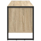 vidaXL Schuhschrank mit Speicher Sonoma 100 x 35 x 44 cm Holzwerkstoff