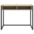 vidaXL Schreibtisch mit Speicher Sonoma 100 x 50 x 75 cm Holzwerkstoff