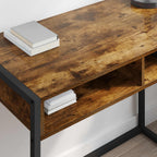 vidaXL Schreibtisch Raucharbe 100 x 50 x 75 cm Holzwerkstoff