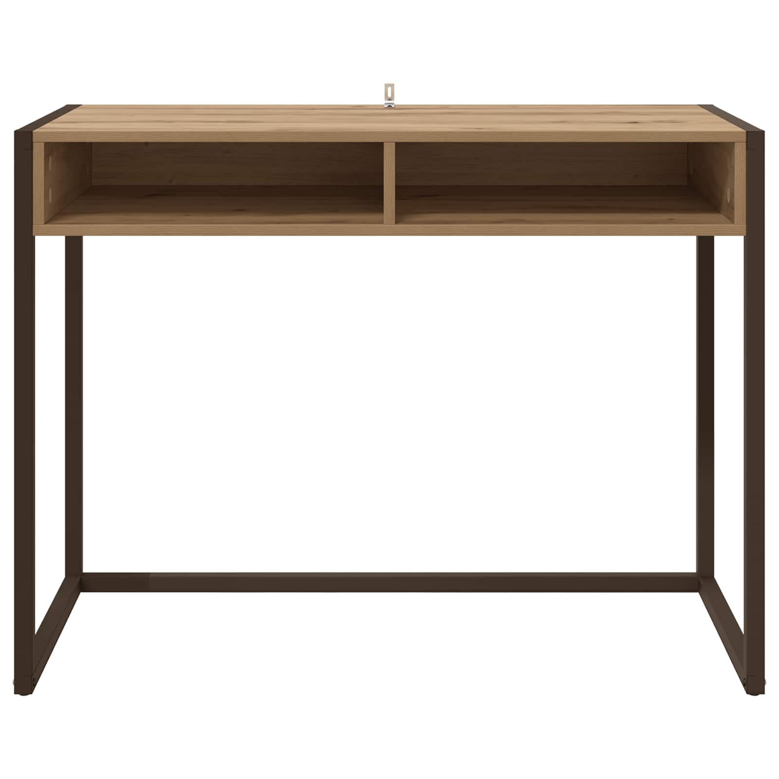 vidaXL Schreibtisch Kunsthandwerk Eiche 100 x 50 x 75 cm Holzwerkstoff