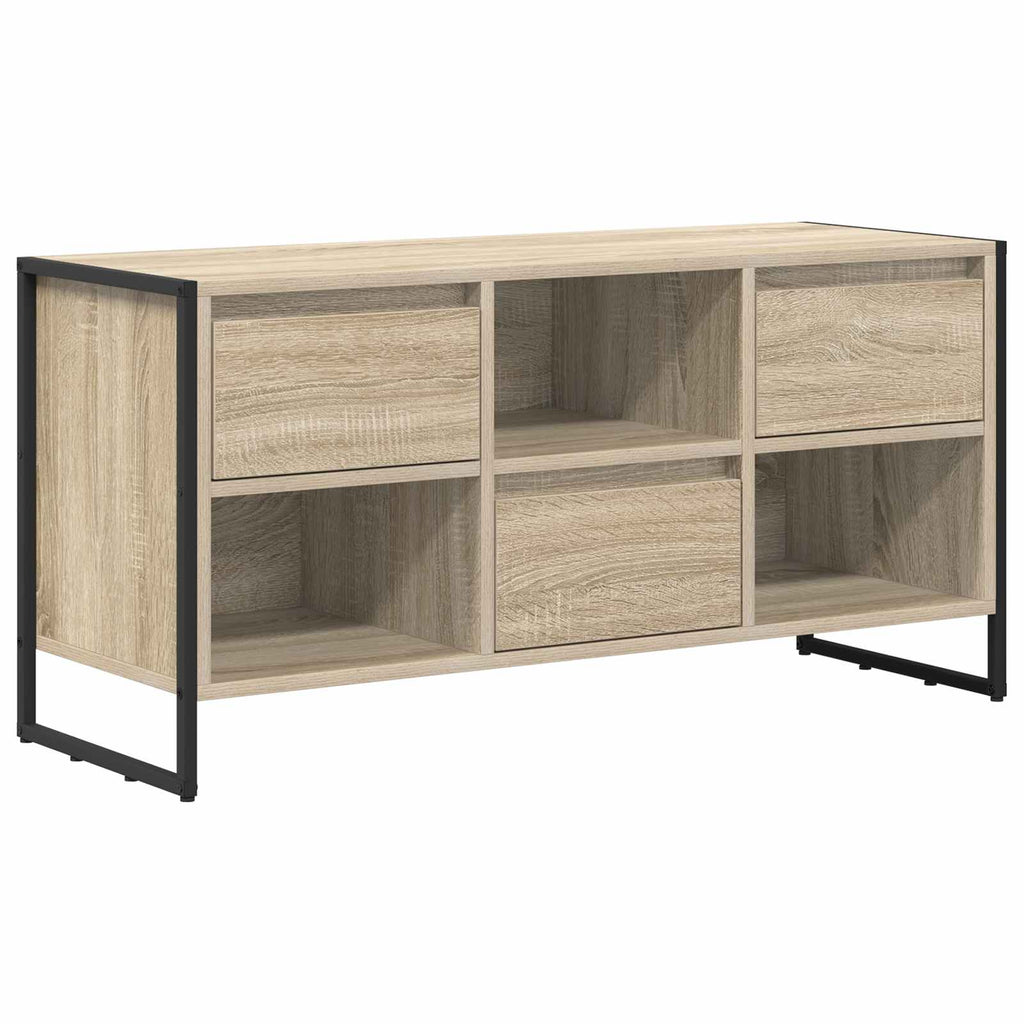 vidaXL TV-Schränk Sonoma 100 x 36 x 49,5 cm Holzwerkstoff