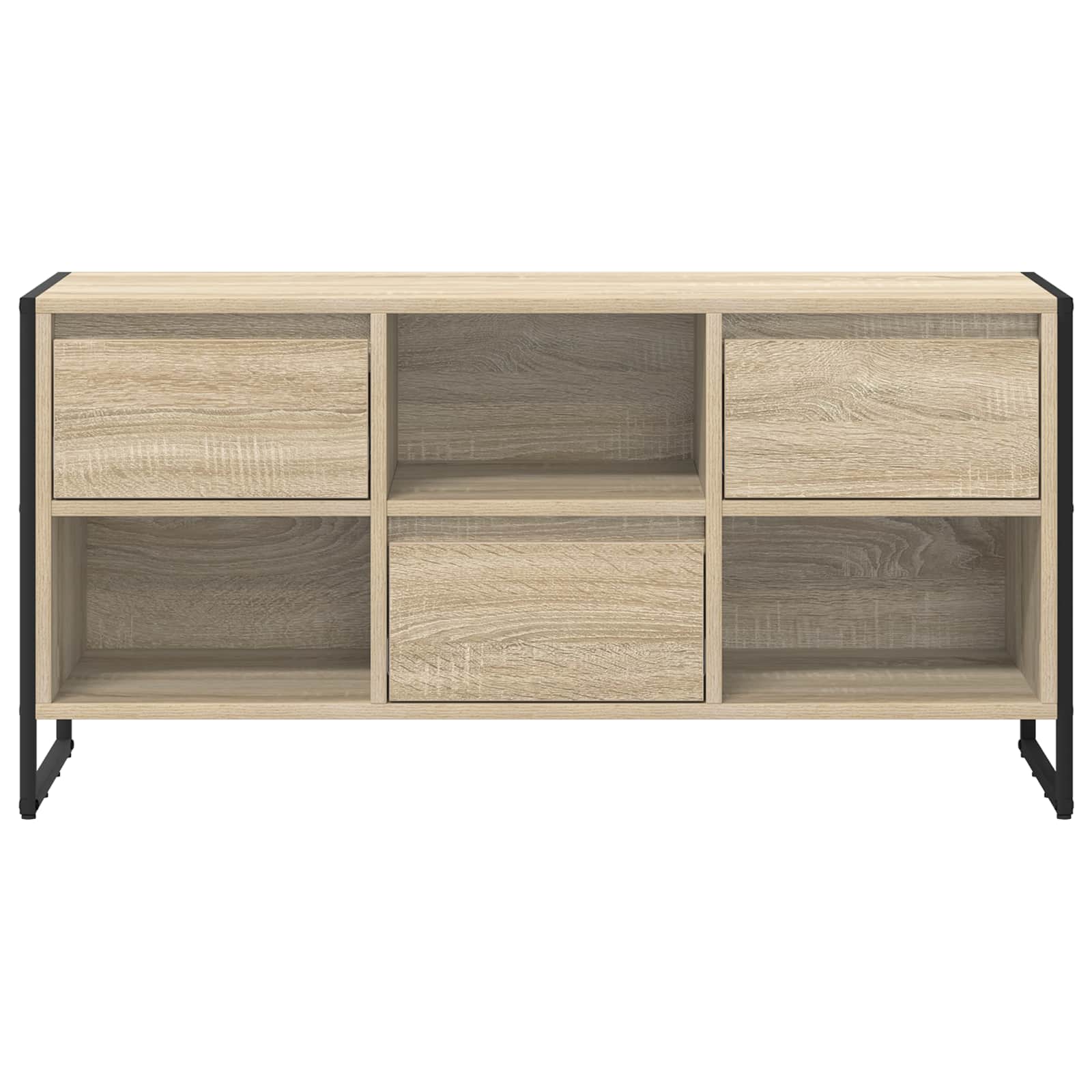 vidaXL TV-Schränk Sonoma 100 x 36 x 49,5 cm Holzwerkstoff