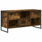 vidaXL TV-Schränk Raucharbe 100 x 36 x 49,5 cm Holzwerkstoff