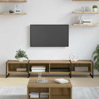 vidaXL TV-Schränk Kunsthandwerk Eiche 170,5 x 36 x 30,5 cm
