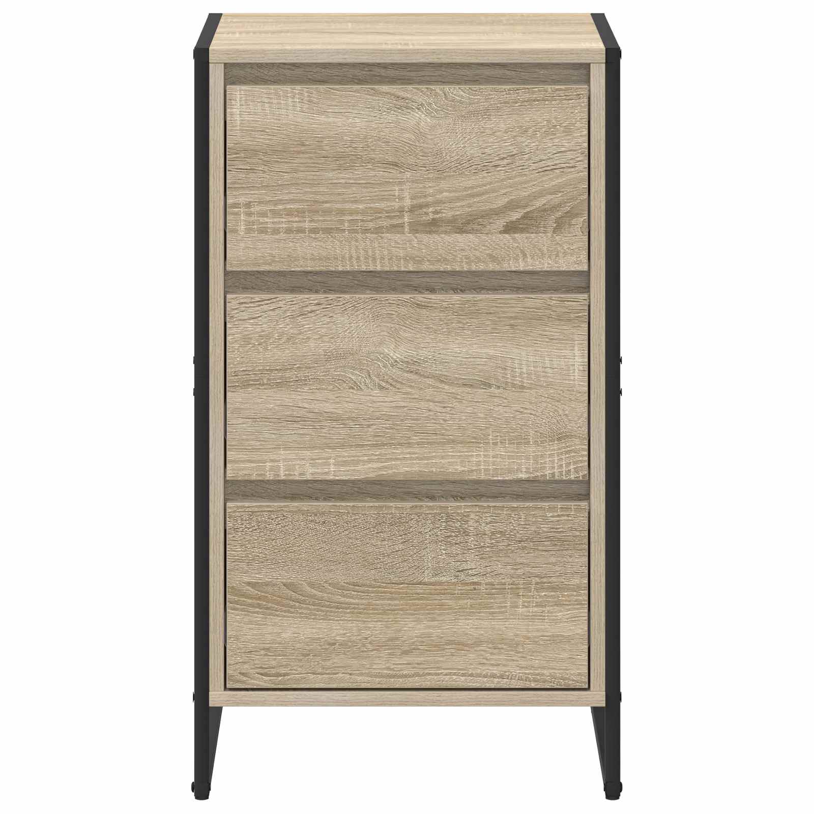 vidaXL Sideboard mit Schubladen Sonoma 42 x 36 x 75,5 cm Holzwerkstoff