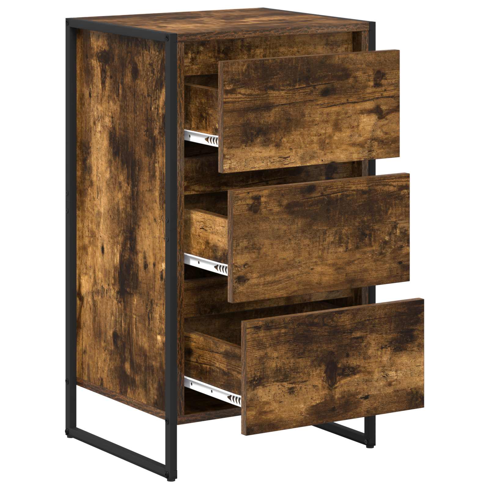 vidaXL Sideboard Raucharbe 42 x 36 x 75,5 cm Holzwerkstoff
