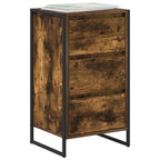vidaXL Sideboard Raucharbe 42 x 36 x 75,5 cm Holzwerkstoff