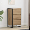 vidaXL Sideboard Kunsthandwerk Eiche 42 x 36 x 75,5 cm Holzwerkstoff