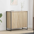 vidaXL Seitenschrank Sonoma 79 x 36 x 75 cm Holzwerkstoff
