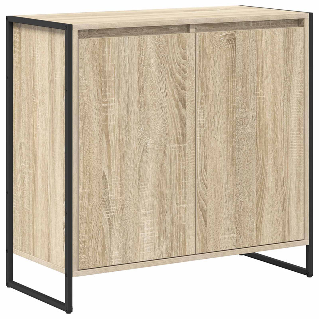 vidaXL Seitenschrank Sonoma 79 x 36 x 75 cm Holzwerkstoff