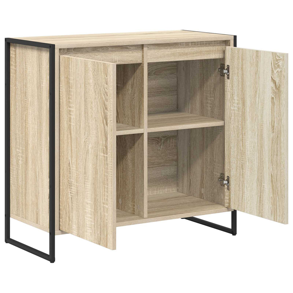 vidaXL Seitenschrank Sonoma 79 x 36 x 75 cm Holzwerkstoff