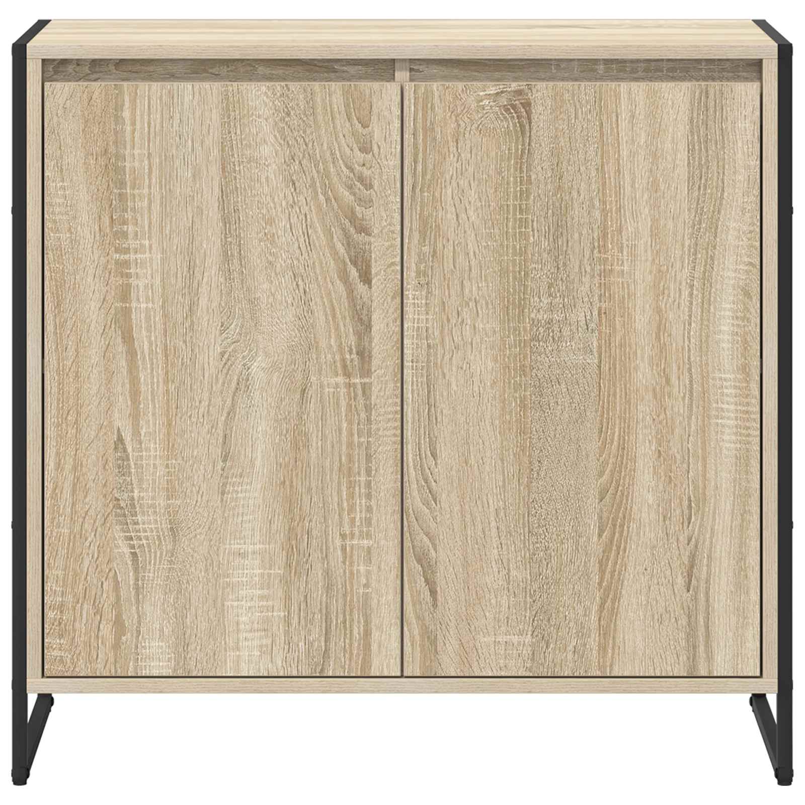 vidaXL Seitenschrank Sonoma 79 x 36 x 75 cm Holzwerkstoff