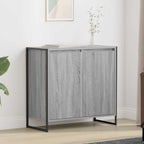 vidaXL Seitenschrank Graues Sonoma 79 x 36 x 75 cm Holzwerkstoff