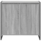 vidaXL Seitenschrank Graues Sonoma 79 x 36 x 75 cm Holzwerkstoff
