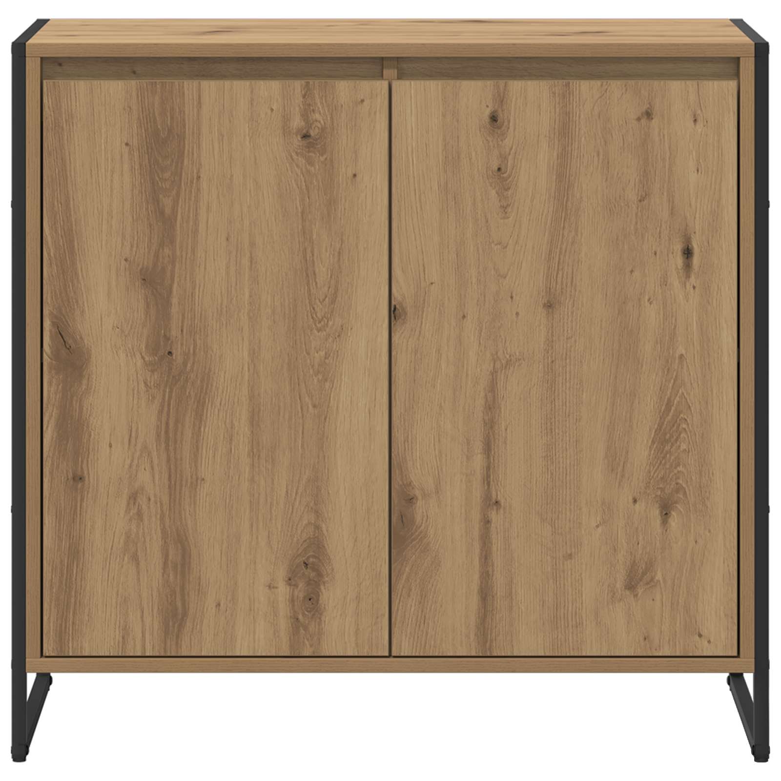 vidaXL Seitenschrank Kunsthandwerk Eiche 79 x 36 x 75 cm Holzwerkstoff