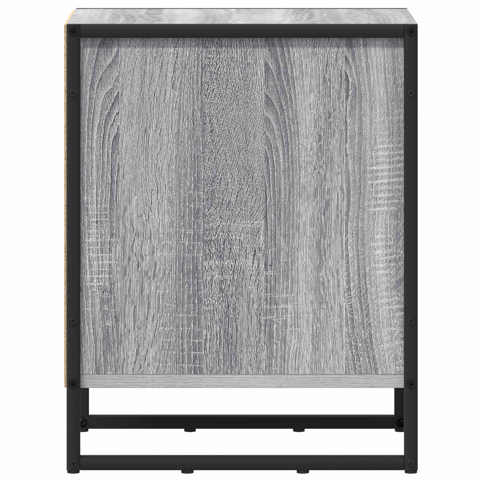 vidaXL Nachttisch Graues Sonoma 39,5 x 30 x 50 cm Holzwerkstoff